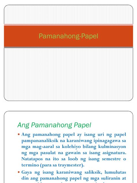 Halimbawa Ng Pamanahong.
